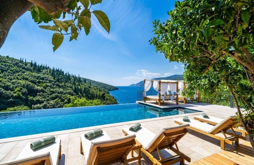 Molunat Villa | Luxury villa Dubrovnik Sorrento Palace with pool and private beach
