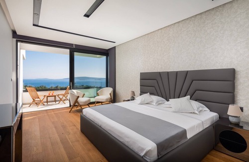 Seget Vranjica Villa | Luxury Villa Ecxellence with a pool, panoramic view, quiet area, family, stylish