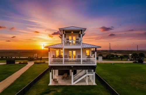 Port Bolivar House | Luxury Villa l Pool l Pristine Ocean Views