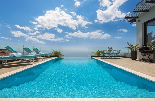 Okrug Gornji Villa | Luxury Villa Riva with Infinity Pool