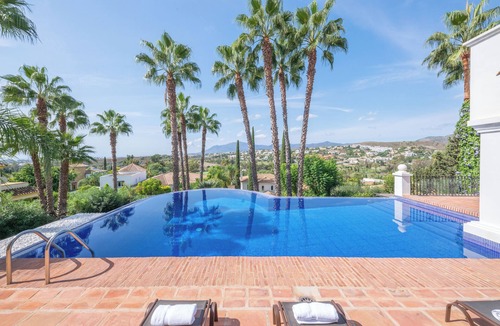 New Golden Mile Villa | Luxury Villa Sildavia with Pool, Garden, Terrace, Balcony, A/C & Wi-Fi