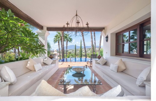 New Golden Mile Villa | Luxury Villa Sildavia with Pool, Garden, Terrace, Balcony, A/C & Wi-Fi