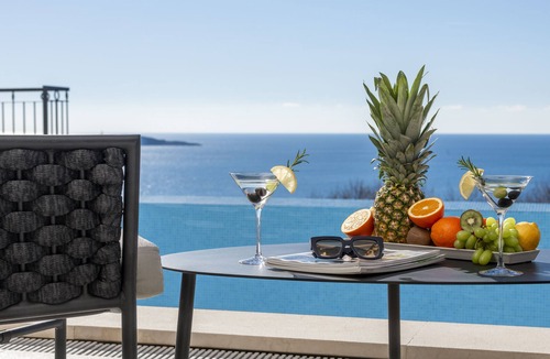 Mlini Villa | Luxury Villa Vesna with pool, jacuzzi, sauna and gym