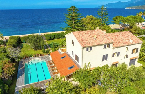 Saint-Florent Villa | Luxury villa with pool by the sea.