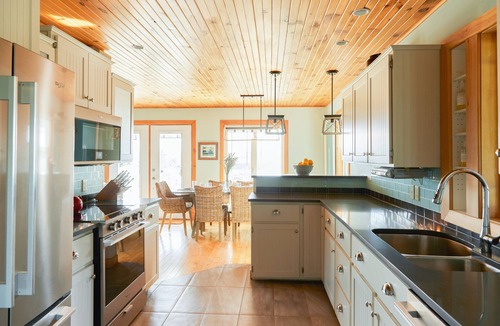 French River House | Luxury Water View Home With 2 Living Spaces Hot Tub & Access To River