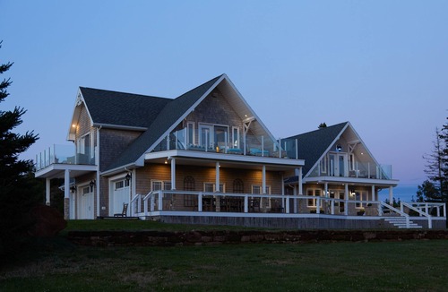 French River House | Luxury Water View Home With 2 Living Spaces Hot Tub & Access To River
