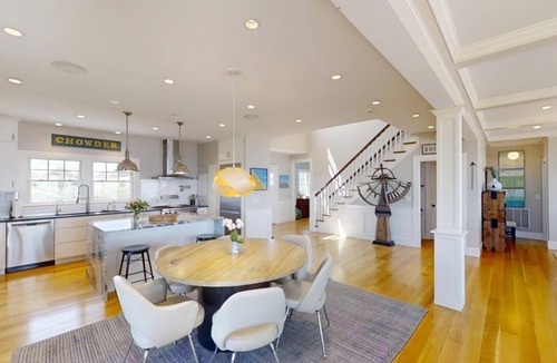 Dennis House | Luxury Waterfront Home with Private Beach on Cape Cod Bay