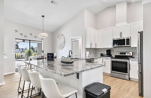 Pebble Beach House | Luxury Waterfront Getaway w/Heated Pool, Office Space & Beach Access