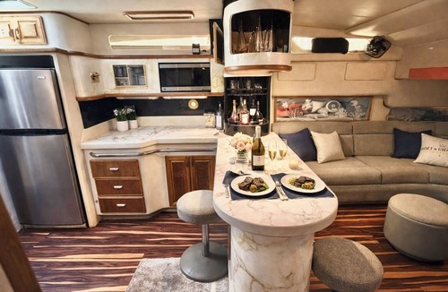 Tarpon River Boat Rental | Luxury Yacht on Las Olas Riverwalk, Full Resort & Spa Access, downtown Location