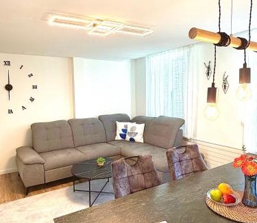 Romanshorn Apartment | Luxuswohnung in Bodensee, im Radweg mit Parkplatz