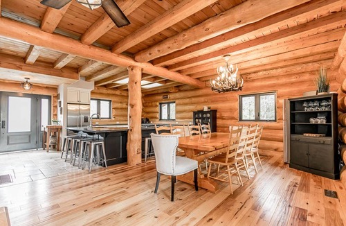 Novar Cabin | Lynx Lake Lodge w/private beach, Sauna and ample sleeping for large groups!