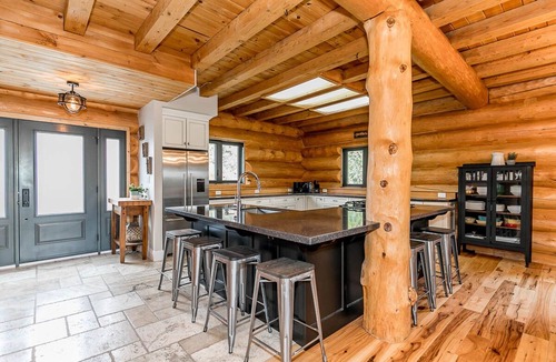 Novar Cabin | Lynx Lake Lodge w/private beach, Sauna and ample sleeping for large groups!