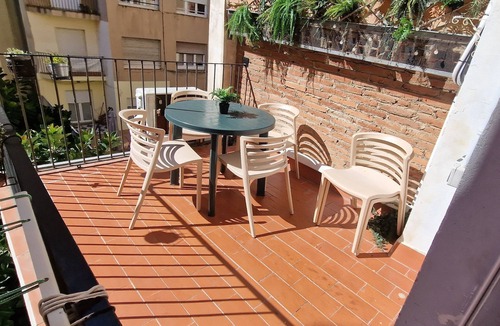 la Vila de Gracia Apartment | M - Gracia-apartments. Casa Vicens Gaudí. Terrace