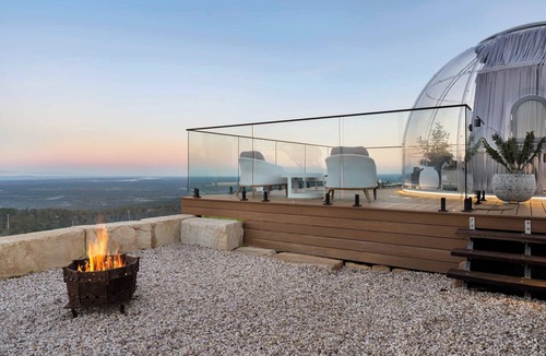 Bald Knob House | Magical Dome At Petrichor Estate