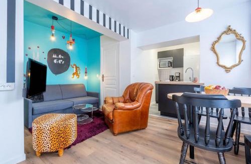 Amiens Apartment | Magic Circus, 3 couchages séjour dépaysant