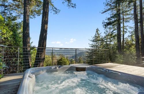 Cazadero House | Magic Madrone - Views Hot tub Forests and River