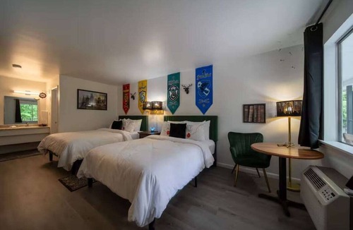 Eureka Springs Historic District Hotel | Magic Room, #9 3/4 at Glory Dayz!