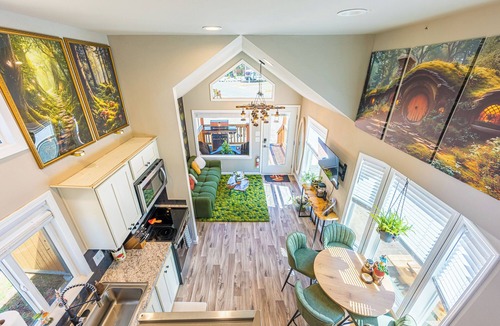 Forks Cabin | Magical Rainforest Tiny Home Retreat #25