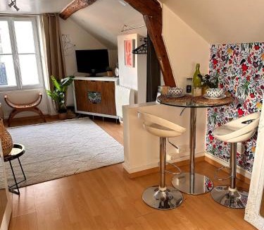 Enghien-les-Bains Apartment | Magical studio, good vibes