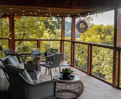 Maryville House | Magical Tennessee Tiny House with a Rooftop Deck