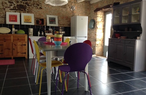 Brengues House | Magnificent barn, 8 people 4 bedrooms, private heated pool, countryside