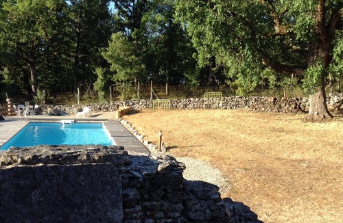 Brengues House | Magnificent barn, 8 people 4 bedrooms, private heated pool, countryside