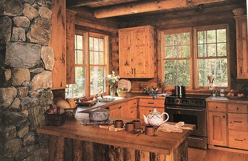 Raymond House | Magnificent Log Home on Lake