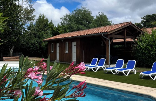 Sainte-Eulalie-en-Born Villa | Magnificent, recently renovated villa with private pool and wooded grounds.