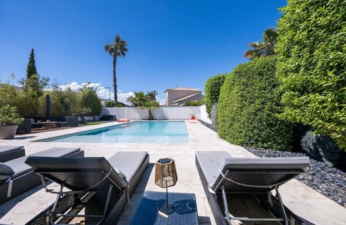 Perols Villa | Magnificent single storey villa 260 m2 superb swimming pool - 4 bedrooms 3 bathrooms