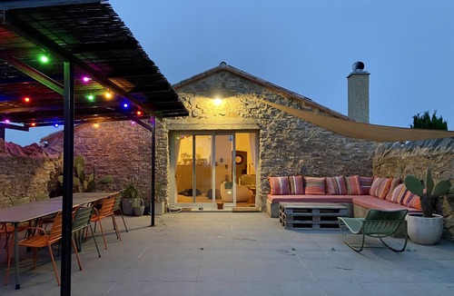Port-la-Nouvelle House | Magnificent stone sheepfold in the garrigue - all comforts - La Palme (11)