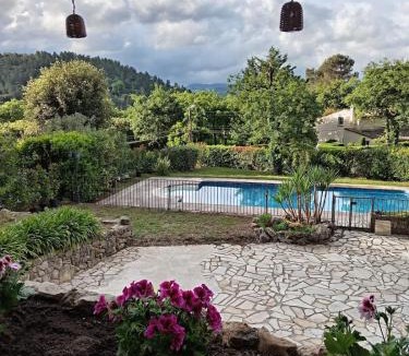 La Celle-sous-Gouzon Villa | Magnificent Stone Villa in Le Tignet