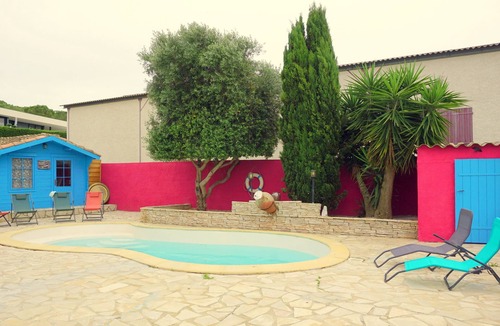 Vendres Villa | Magnificent villa with view, heated pool