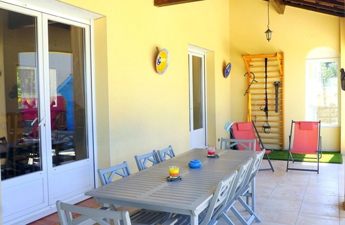 Vendres Villa | Magnificent villa with view, heated pool