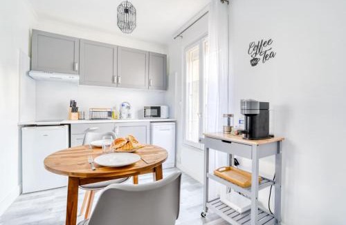 Gagny Apartment | Magnifique Appart Cosy Rénové Gare 2 pers