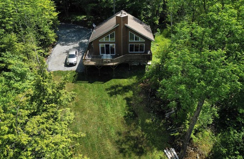 Hatley Ski Chalet | Magnifique chalet au lac massawippi