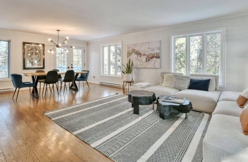 Piedmont Ski Chalet | Magnifique et Paisible Propriété Avec Espace Pour Faire un feu