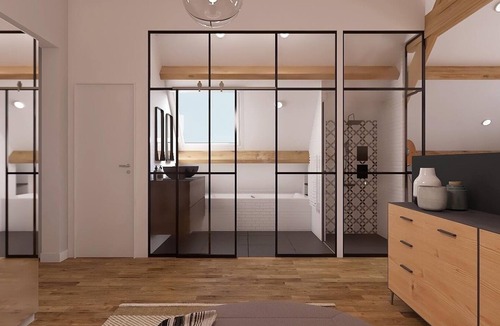 Romans-sur-Isere Bed & Breakfast | Magnifique, suite design moderne