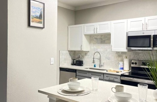 Alden Bridge Apartment | Magnolia 1BR Retreat Perfect for Work & Getaways