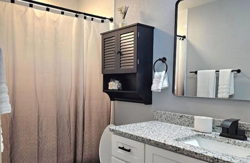 Southside House | Magnolia Village Master Bedroom