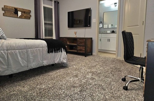 Southside House | Magnolia Village Master Bedroom
