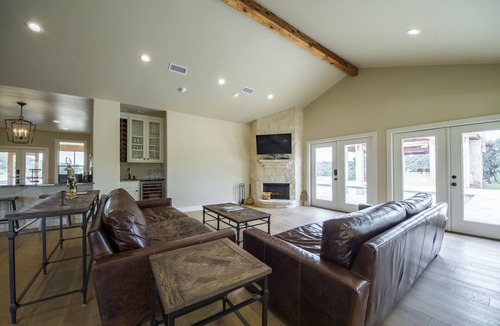 Pipe Creek House | Main Lodge at Rancho Madrono with Pool & Pavilion