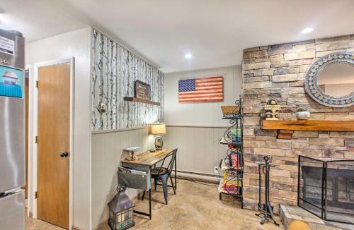 Red River Apartment | Main St Red River Ski Condo with Mountain View!