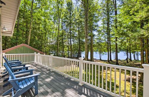 Lake Arrowhead House | Maine Lakefront Escape: Dock, Watercraft, Fire Pit
