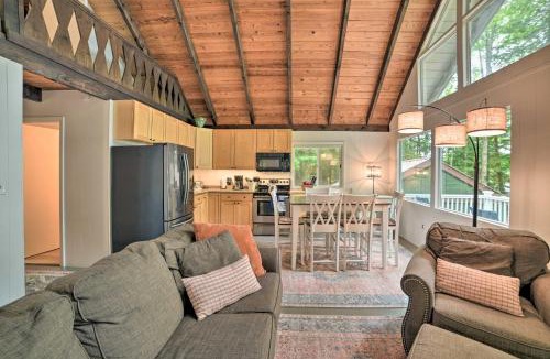 Lake Arrowhead House | Maine Lakefront Escape: Dock, Watercraft, Fire Pit