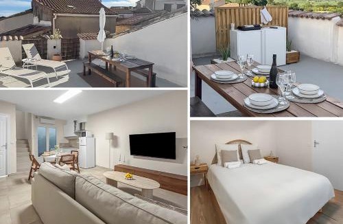 Puissalicon Apartment | Maison 10 min de Béziers, 30 min de la mer et sa terrasse panoramique