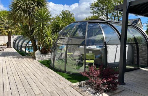 Surzur House | Maison 10 pers avec piscine chauffée et spa