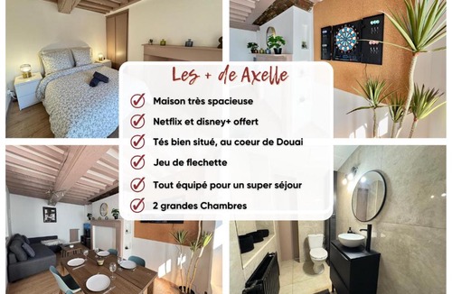 Douai Apartment | Maison 2ch - Netflix - Fléchettes - Hyper centre