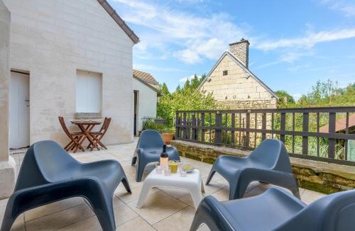 Pierrefonds House | Maison 3 chambres 7 pers - Vue Château Pierrefonds - Jardin privé