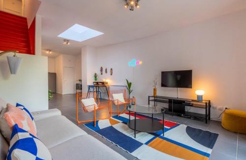Croix Apartment | Maison 3 chambres avec jardin, proche métro