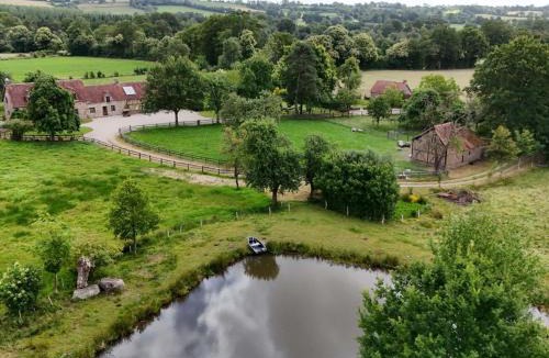 Ceauce House | Maison authentique près d'un étang avec animaux acceptés, linge et ménage inclus - FR-1-497-142